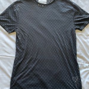 Top man Polka Dot Mesh Tee